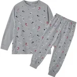 Chlapecké pyžamo Wolf S2455 šedé hokej