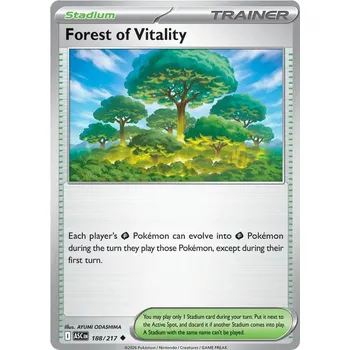 Sběratelská karetní hra Forest of Vitality 188/217 - Ascended Heroes Typ karty: Non-Holo