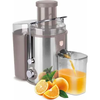 Odšťavňovač BERLINGERHAUS Odšťavňovač 500 W Taupe Collection BH-9830 + ECO Taška z recyklované bavlny v hodnotě 119,-