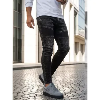 Pánské džíny Pánské kalhoty DSTREET UX3939 ČERNÁ s33