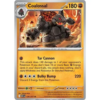 Sběratelská karetní hra Coalossal 120/217 - Ascended Heroes Typ karty: Holo