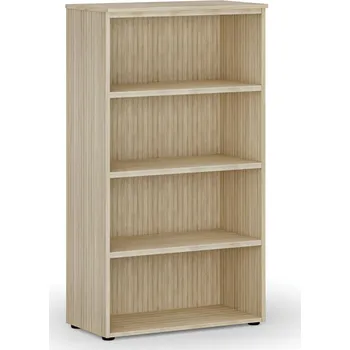 Kancelářská sestava Kancelářský regál PRIMO 2023, 800 x 640 x 1335 mm, dub přírodní