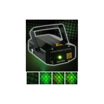 Projektor Fireworks Laser Gobo Star Projektor 50 mW Zelený