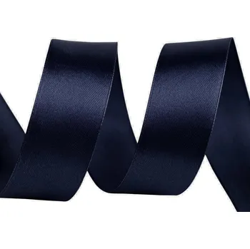 Stuha Atlasová stuha šíře 30 mm POL Varianta: 17 (3163) modrá tmavá, Balení: 27 m