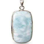 Stříbrný přívěsek s larimarem Veleina úlomek