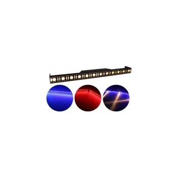 LED Wall bar 3in1, 12x LED BEAM, 96x RGB LED, 156x bílá 2835 LED, DMX