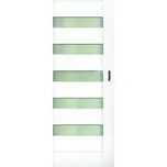 Interiérové dveře Naturel Accra posuvné 80 cm bílé ACCRACPLB80PO + posuvný systém 167343459