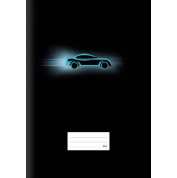 Sešit Školní sešit LUX A4 464, Auto