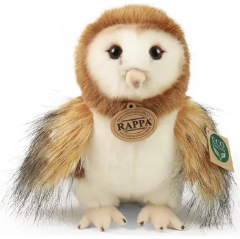 plyšák Rappa Plyšová sova pálená 20 cm ECO-FRIENDLY
