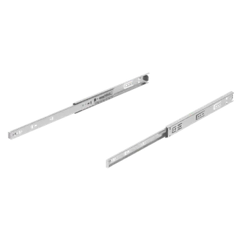 Nábytkové kování Teleskopické lišty, ocelové pro boční montáž, částečné vysunutí, nosnost do 50 kg K2383.10300