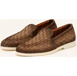 Santoni Pánské Pantofle Malibudama, tmavě hnědá, 42,5