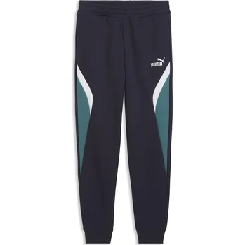 Chlapecké kalhoty Dětské Kalhoty PUMA ESS BLOCK SWEATPANTS TR B 69251416 – Tmavě modrá 152