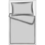 Povlečení hladká bavlna LUX UNI - sv. šedé 140x200+70x90