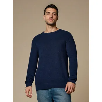 Pánský svetr Sinsay - Bavlněný svetr basic - námořnická modrá - 782FZ-59M - 782FZ-59M-M