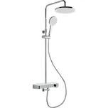 Sprchový systém SAT s vanovým termostatem bílá/chrom SATSSTKP3F 126466129
