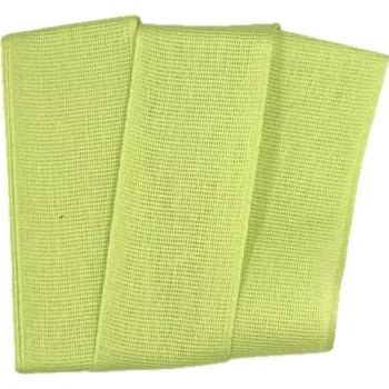 Stuha Stuha látková Nature Taft – Soft Green světle zelená 40mm x 2m (10,- Kč/m) (Jednobarevná stuha, bavlněná, oboustranná, barva světle zelená, okraje zpevněné tkaním, Go Green - biologicky odbouratelná)