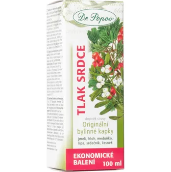 Dr. Popov Vysoký tlak srdce, 100 ml