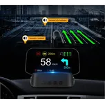 HEAD UP DISPLEJ 4" / TFT LCD, OBDII + GPS + navigační, reflexní deska (se153nav)