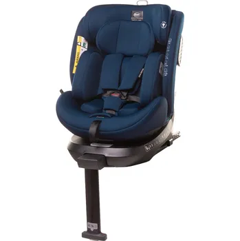 Dětské zboží 4BABY Autosedačka ENZO-FIX 40-150 cm (0-36kg)- Tmavě modrá