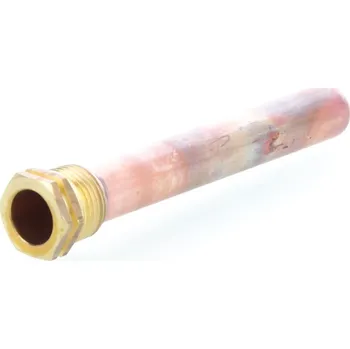 Příslušenství ke kotli DNK Jímka měděná 15x16mm - L -120mm 1/2"