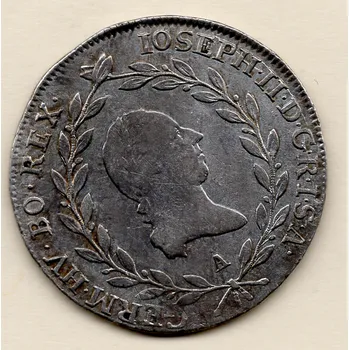 Josef II. – 20 krejcar 1786 A Vídeň