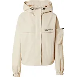 KARL LAGERFELD JEANS Přechodná bunda slonová kost / černá