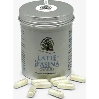 Sušené ovoce Biomilkey Oslí mléko pasterizované a lyofilizované BIO 300mg 150 kapslí