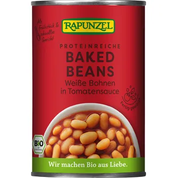 Luštěnina Rapunzel Pečené fazole v rajčatové omáčce BIO 400 g