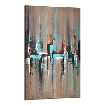 Obraz Obraz na plátně Tyrkysová abstrakce , jednodílný 4323AX