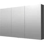 Zrcadlová skříňka Naturel 120x72 cm lamino šedostříbrná GALCA1120 181145375