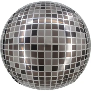 Foliový balónek Disco koule 3D 46cm
