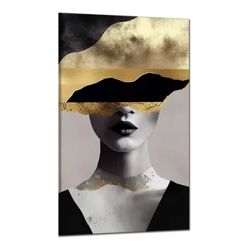 Obraz Obraz na plátně Zlatá žena , jednodílný 4331AX