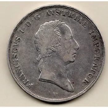 František II. – Scudo, Lombardsko-benátské království 1824 V Benátky 25,76 g