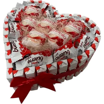 Dortová svíčka DANNY MADE Dort Kinder Bueno dort s umělými květy