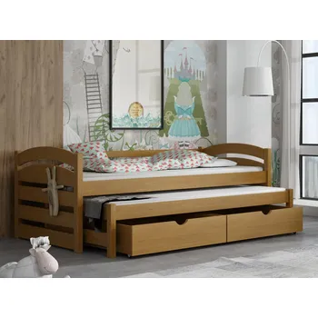 Dětská postel s přistýlkou Monika Barva dřeva: Dub, 80x180