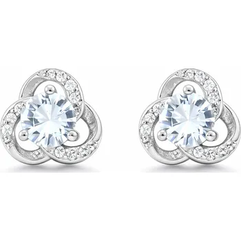 Náušnice Stříbrné náušnice se zirkony Tansarville