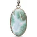 Stříbrný přívěsek s larimarem Veleina valounek