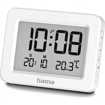 Budík Hama Kos 222205 bílý