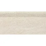 Schodovka Rako Quarzit béžová 30x60 cm mat DCVSE735.1 60566639