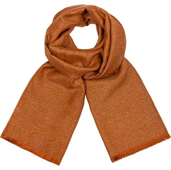 Šála Dámský šál třpytivý cihlové barvy 7200812-2