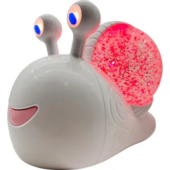 Lampička Lampička - Svítící třpytivá koule se šnekem