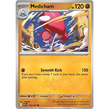 Sběratelská karetní hra Medicham 104/217 - Ascended Heroes Typ karty: Non-Holo