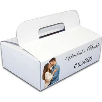 Krabička na výslužku Krabička na výslužky 16x23x7,5 cm