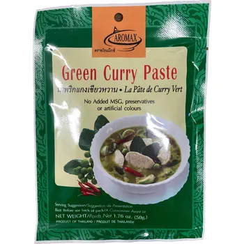 Omáčka Aromax zelená kari pasta 50g