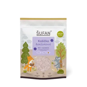 ŠUFAN s.r.o. Borůvková kašička BIO nemléčná - 180 g