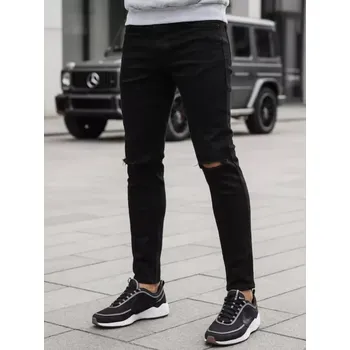 Pánské džíny Pánské kalhoty DSTREET UX3852 ČERNÁ s34