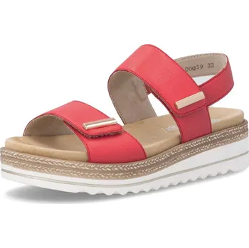 Dámské sandále Rieker Dámské sandály REMONTE D0Q59-33 červená S6 36