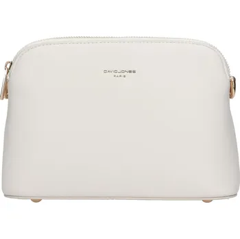 Kabelka Dámská crossbody kabelka David Jones Monta - světle šedá