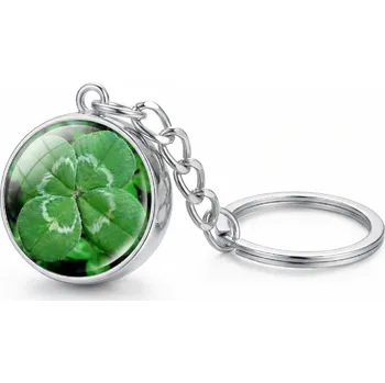 Klíčenka čtyřlístek koule