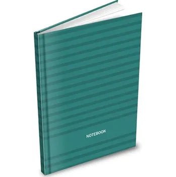 Kancelářské potřeby MFP Záznamová kniha A4, 100l/linka - Petrolejová